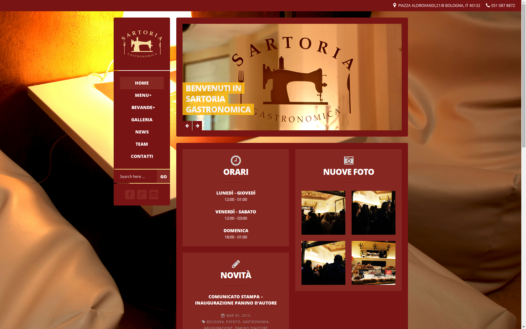 Sartoria Gastronomica